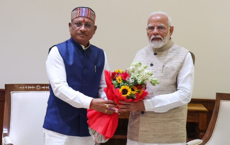 मुख्यमंत्री विष्णुदेव साय ने प्रधानमंत्री नरेंद्र मोदी से की मुलाक़ात, माओवादी विरोधी अभियानों की दी जानकारी