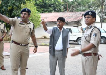 DGP अरुण देव गौतम ने जिला खैरागढ़-छुईखदान-गंडई के पुलिस अधीक्षक कार्यालय एवं पुलिस लाइन का किया निरीक्षण