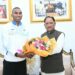 मुख्यमंत्री विष्णु देव साय से एशियन गेम्स के कांस्य पदक विजेता एथलीट अनिमेष कुजूर ने की सौजन्य मुलाकात