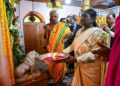 राष्ट्रपति द्रौपदी मुर्मु ने माँ दंतेश्वरी की पूजा-अर्चना कर देशवासियों की सुख-समृद्धि और खुशहाली की कामना की