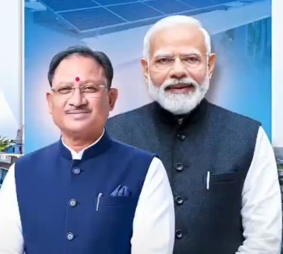 प्रधानमंत्री नरेन्द्र मोदी के नेतृत्व में भारत की आर्थिक प्रगति दुनिया के लिए उदाहरण : मुख्यमंत्री विष्णु देव साय