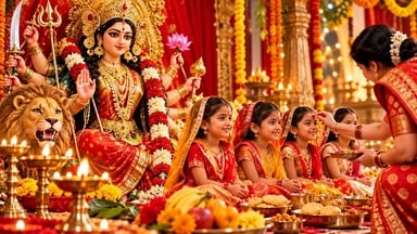 आज नवरात्रि का नौवां दिन: महानवमी पर करे मां सिद्धिदात्री की पूजा, कन्या पूजन और हवन