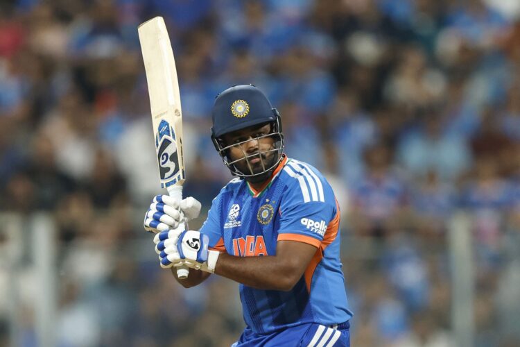 सैमसन नॉकआउट मैचों में सर्वाधिक रन बनाने वाले संयुक्त रूप से तीसरे बल्लेबाज बने, चौथी बार फाइनल में भारत