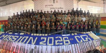 3.29 करोड़ रुपए के ईनामी 108 नक्सलियों ने किया आत्मसमर्पण, 101 घातक हथियार सहित नगद रुपए और सोना बरामद