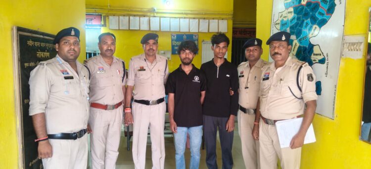 महिला का अपहरण कर 22 लाख की फिरौती मांगने वाले 2 आरोपी गिरफ्तार, आरपी महिला के घर कर चुका था ड्राइवरी का काम
