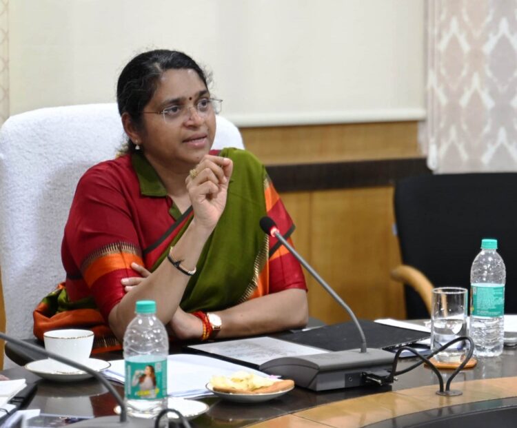 शहरों का विकास राज्य के विकास का पर्याय है, योजनाओं का लाभ अंतिम व्यक्ति तक पहुंचे- सचिव शंगीता आर
