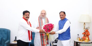दिल्ली में बस्तर विकास मॉडल पर मंथन: केंद्रीय गृहमंत्री अमित शाह से मुख्यमंत्री विष्णु देव साय की अहम मुलाकात