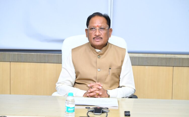 गृहमंत्री अमित शाह के छत्तीसगढ़ आगमन को लेकर मुख्यमंत्री विष्णुदेव साय ने की उच्च स्तरीय बैठक