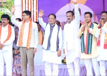 मुख्यमंत्री विष्णु देव साय ने रायगढ़ को दी 102 करोड़ रुपए से अधिक के विकास कार्यों की सौगात
