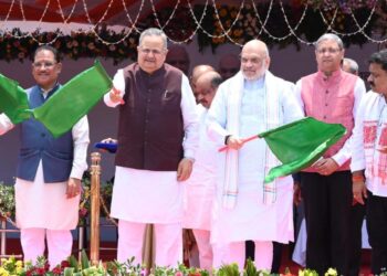 गृहमंत्री अमित शाह ने अत्याधुनिक ‘नेक्स्ट जेन सीजी डायल-112 सेवा’ और मोबाइल फॉरेंसिक वैन का किया शुभारंभ