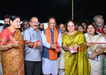 मुख्यमंत्री विष्णुदेव साय ने किया कचना रेलवे ओवरब्रिज का लोकार्पण