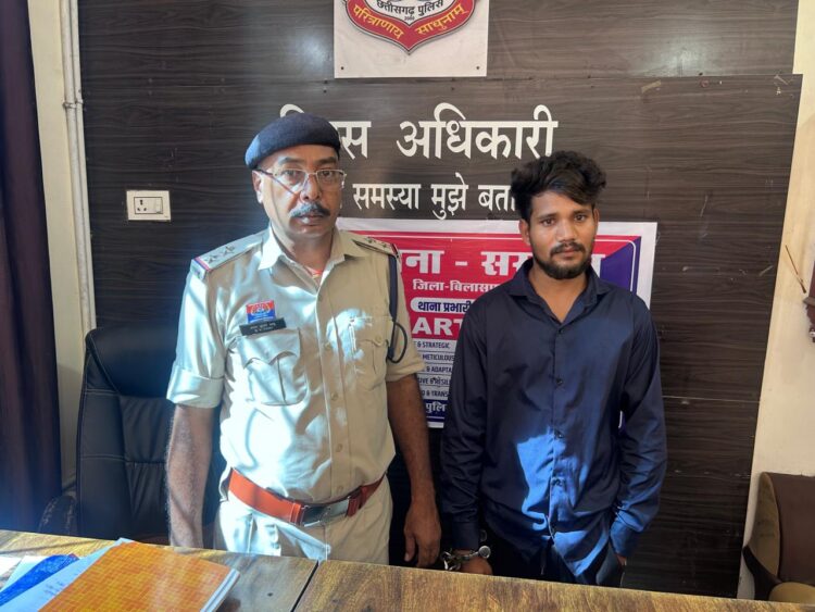 शादी का झांसा देकर दुष्कर्म और जबरन गर्भपात कराने वाला 5 हजार रुपए का ईनामी आरोपी नागपुर से गिरफ्तार