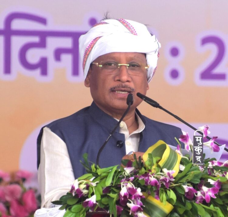फसल विविधीकरण, जल संरक्षण और किसान समृद्धि के मॉडल के रूप में उभर रहा है राजनांदगांव : मुख्यमंत्री विष्णुदेव साय