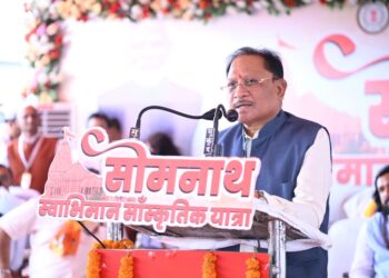 सोमनाथ मंदिर हमारे राष्ट्रीय स्वाभिमान, सांस्कृतिक गौरव और आस्था का प्रमुख केन्द्र- मुख्यमंत्री विष्णुदेव साय