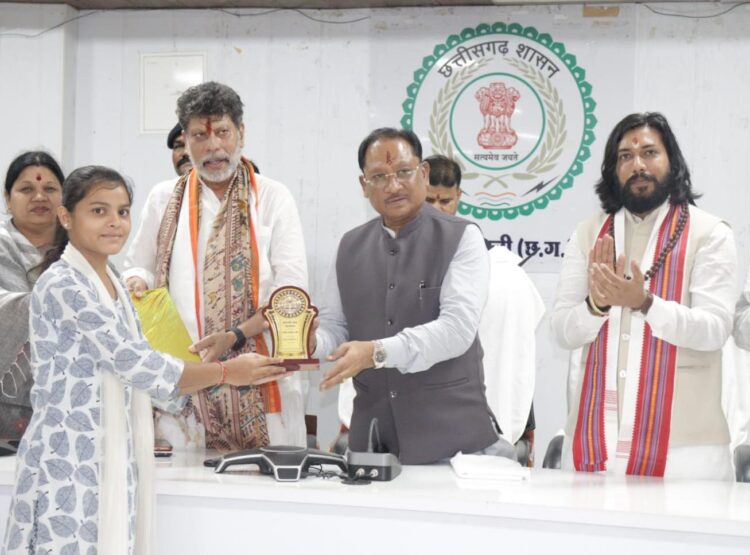 समर्पण, अनुशासन और निरंतर परिश्रम से हर लक्ष्य हासिल किया जा सकता है : मुख्यमंत्री विष्णुदेव साय