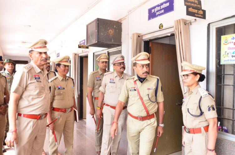 नवपदस्थ एसपी त्रिलोक बंसल ने पुलिस अधीक्षक कार्यालय के विभिन्न शाखाओं का किया निरीक्षण, दिए आवश्यक दिशा निर्देश