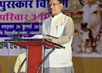 गौमाता केवल धार्मिक आस्था का विषय नहीं है, बल्कि कृषि, स्वास्थ्य, पर्यावरण और ग्रामीण समृद्धि की महत्वपूर्ण कड़ी : मुख्यमंत्री विष्णुदेव साय