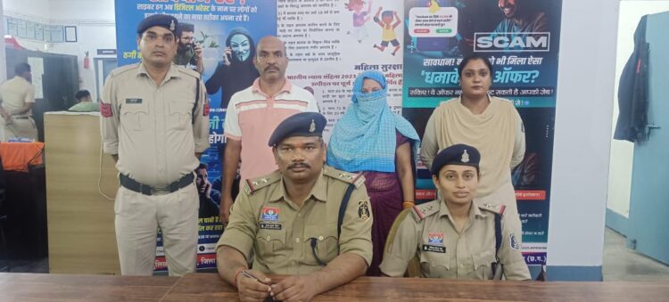 शेयर मार्केट में पैसा दोगुना करने का झांसा देकर 2.04 करोड़ रुपए की ठगी करने वाले आरोपी पति-पत्नी गिरफ्तार