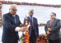 मुख्य न्यायाधिपति रमेश सिन्हा ने दुर्ग में नवीन न्यायालय भवन के निर्माण हेतु किया भूमिपूजन