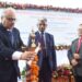 मुख्य न्यायाधिपति रमेश सिन्हा ने दुर्ग में नवीन न्यायालय भवन के निर्माण हेतु किया भूमिपूजन