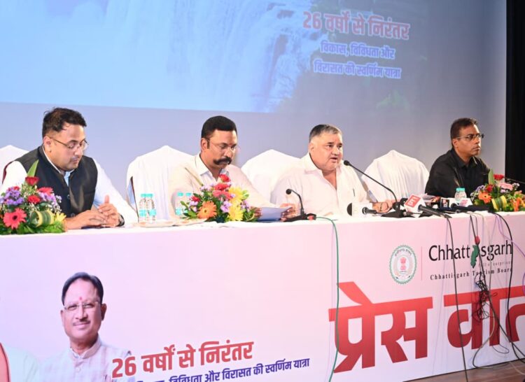 पर्यटन मंत्री राजेश अग्रवाल ने गिनाईं उपलब्धियां, 2028 तक नई पर्यटन पहचान का लक्ष्य