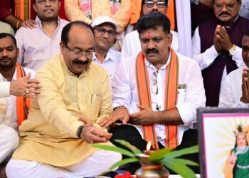 उप मुख्यमंत्री अरुण साव और विजय शर्मा ने रखी कवर्धा के नए स्वरूप की नींव, 54 करोड़ से बनेगी 4 लेन सड़क