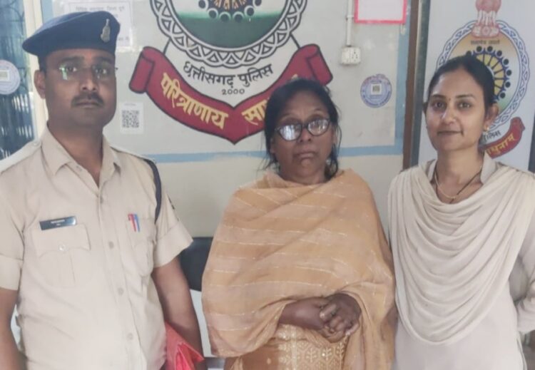 एक ही जमीन को 07 लोगों को बिक्री करने वाले गिरोह की महिला आरोपी गिरफ्तार