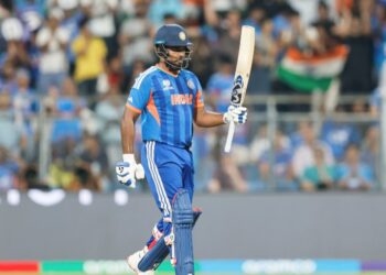 सैमसन T20 विश्वकप के सेमीफाइनल-फाइनल में 50+ स्कोर बनाने वाले तीसरे बल्लेबाज