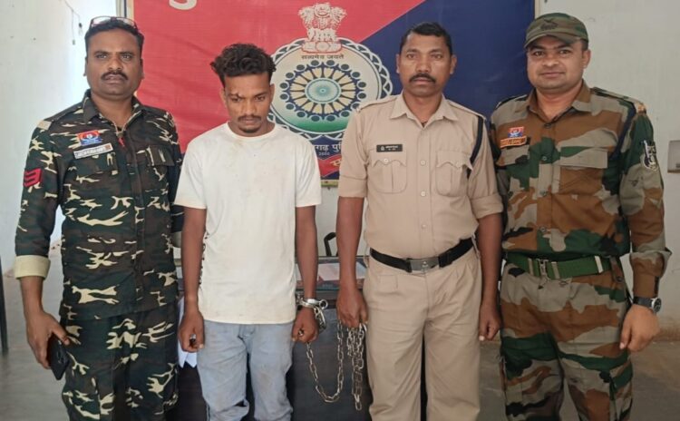 लिफ्ट लेकर वाहन में बैठी महिला से छेड़छाड़, लूटपाट करने और चलती वाहन से फेंकने वाला आरोपी गिरफ्तार