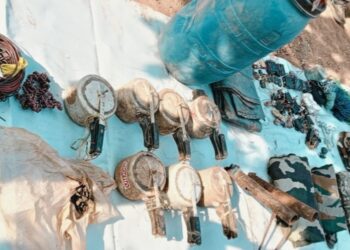 सर्च अभियान में जवानों को मिली बड़ी सफलता: 7 नग कुकर आईईडी, 2 नग पाईप बम, अन्य नक्सल सामाग्री बरामद