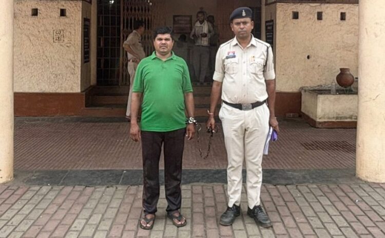 साले की हत्या करने वाला आरोपी जीजा गिरफ्तार, ससुराल में रहने को लेकर साला देता था ताना