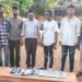 शिवनाथ नदी किनारे जुआ खेलते 7 जुआड़ी चढ़े पुलिस के हत्थे, नगदी सहित 1.24 लाख का सामान जप्त