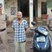 विश्व बैंक कॉलोनी क्षेत्र में एक्टिवा चोरी करने वाला आरोपी गिरफ्तार, स्कूटी बरामद