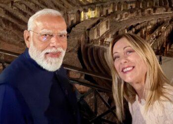 प्रधानमंत्री मोदी पहुंचे इटली, पीएम मेलोनी ने सोशल मीडिया पर उनके साथ सेल्फी पोस्ट कर ‘रोम में आपका स्वागत है मेरे दोस्त’