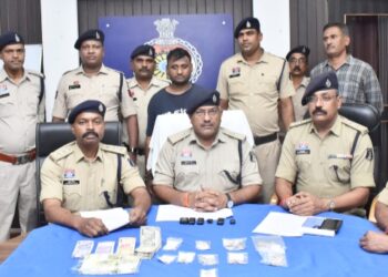 नेहरू नगर, दुर्ग एवं भिलाई क्षेत्र में चोरी करने वाले अन्तर्राज्यीय गिरोह का मुख्य सक्रिय आरोपी गिरफ्तार, 20 लाख रुपए की संपत्ति जप्त