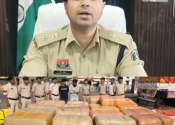 10 करोड़ रुपए का अवैध गांजा बरामद, दो अन्तर्राज्जीय तस्कर छिपाकर उड़ीसा से उत्तर प्रदेश ले जा रहे कुल 1941.110 किलोग्राम गांजा