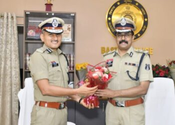 IG बद्री नारायण मीणा ने बस्तर रेंज पुलिस महानिरीक्षक का पदभार ग्रहण किया