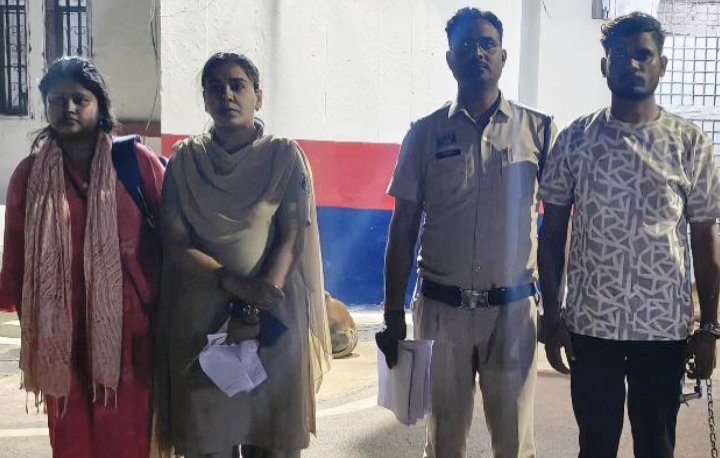 मालिक के घर में चोरी करने वाली आरोपी नौकरानी और उसका प्रेमी को गिरफ्तार, चोरी की गई नगदी एवं मोबाइल बरामद