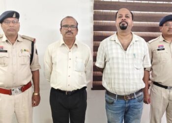भिलाई इस्पात संयंत्र के लौह स्क्रैप चोरी प्रकरण में आरोपी दो बीएसपी कर्मचारी गिरफ्तार