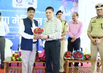 डीजीपी अरुण देव गौतम ने किया दुर्ग पुलिस के मेगा मेडिकल कैम्प का शुभारंभ, 843 पुलिसकर्मियों का हुआ निःशुल्क स्वास्थ्य परीक्षण