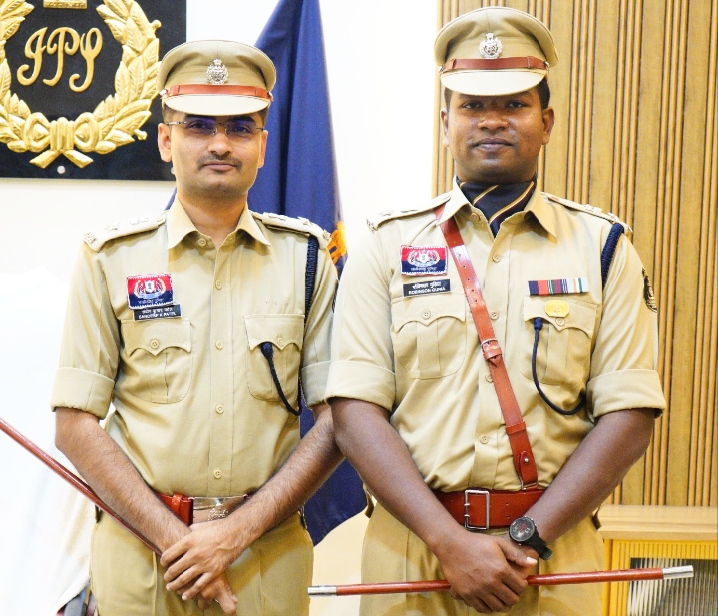 IPS संदीप पटेल ने नारायणपुर जिले के 24वें पुलिस अधीक्षक के रूप में पदभार ग्रहण किया