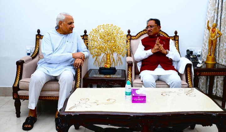 मुख्यमंत्री से लघु उद्योग भारती के प्रतिनिधिमंडल ने की सौजन्य मुलाकात, 14वें इंडिया इंडस्ट्रियल फेयर की तैयारियों पर हुई चर्चा