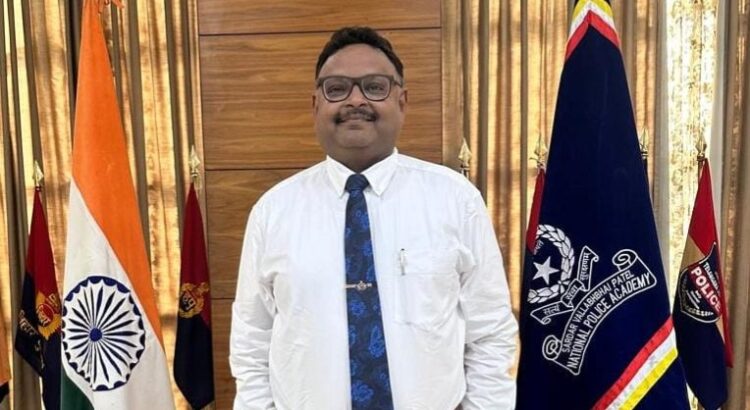 राष्ट्रीय पुलिस अकादमी में कोंडागांव एसपी पंकज चंद्रा का परचम, मिला हाई अचीवमेंट अवार्ड