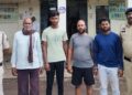 सड़क किनारे खड़ी पिकअप हटाने को लेकर हुए विवाद में जैक रॉड एवं हॉकी स्टिक से मारपीट करने वाले चार आरोपी गिरफ्तार