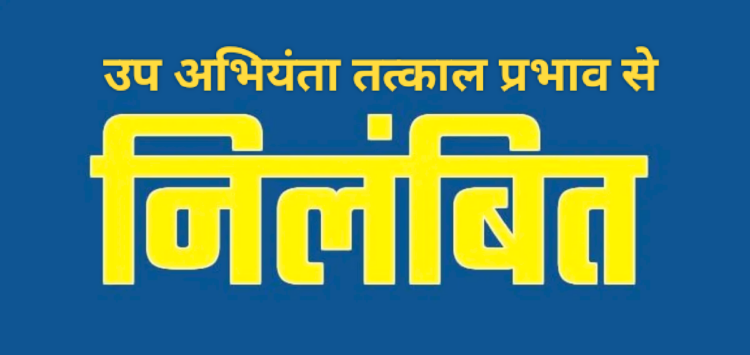 पूर्व प्रधानमंत्री स्व.अटल बिहारी वाजपेयी की कांस्य प्रतिमा मानकों के अनुरूप नहीं होने पर उप अभियंता तत्काल प्रभाव से निलंबित