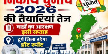 निकाय चुनाव की तैयारियां तेज: वार्डों का आरक्षण इसी सप्ताह, दुर्ग जिला रहेगा हॉट स्पॉट