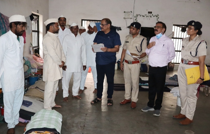 डीजी जेल हिमांशु गुप्ता ने बिलासपुर केंद्रीय जेल का किया आकस्मिक निरीक्षण, कैदियों के लिए कई नई सुविधाओं की दी स्वीकृति