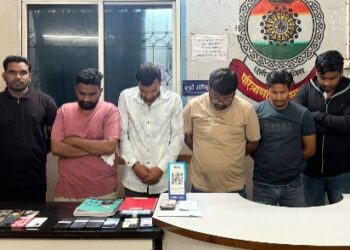 वेलनेस स्पा सेंटर की आड़ में देह व्यापार का खुलासा, मैनेजर व महिला दलाल सहित 9 आरोपी गिरफ्तार