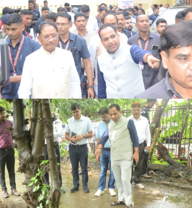 मुख्यमंत्री विष्णु देव साय ने महाभियान में लिया हिस्सा, पेड़ों को प्राकृतिक वातावरण देने की पहल की सराहना