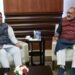 केंद्रीय वस्त्र मंत्री गिरिराज सिंह से नई दिल्ली में मुख्यमंत्री विष्णु देव साय ने की मुलाकात